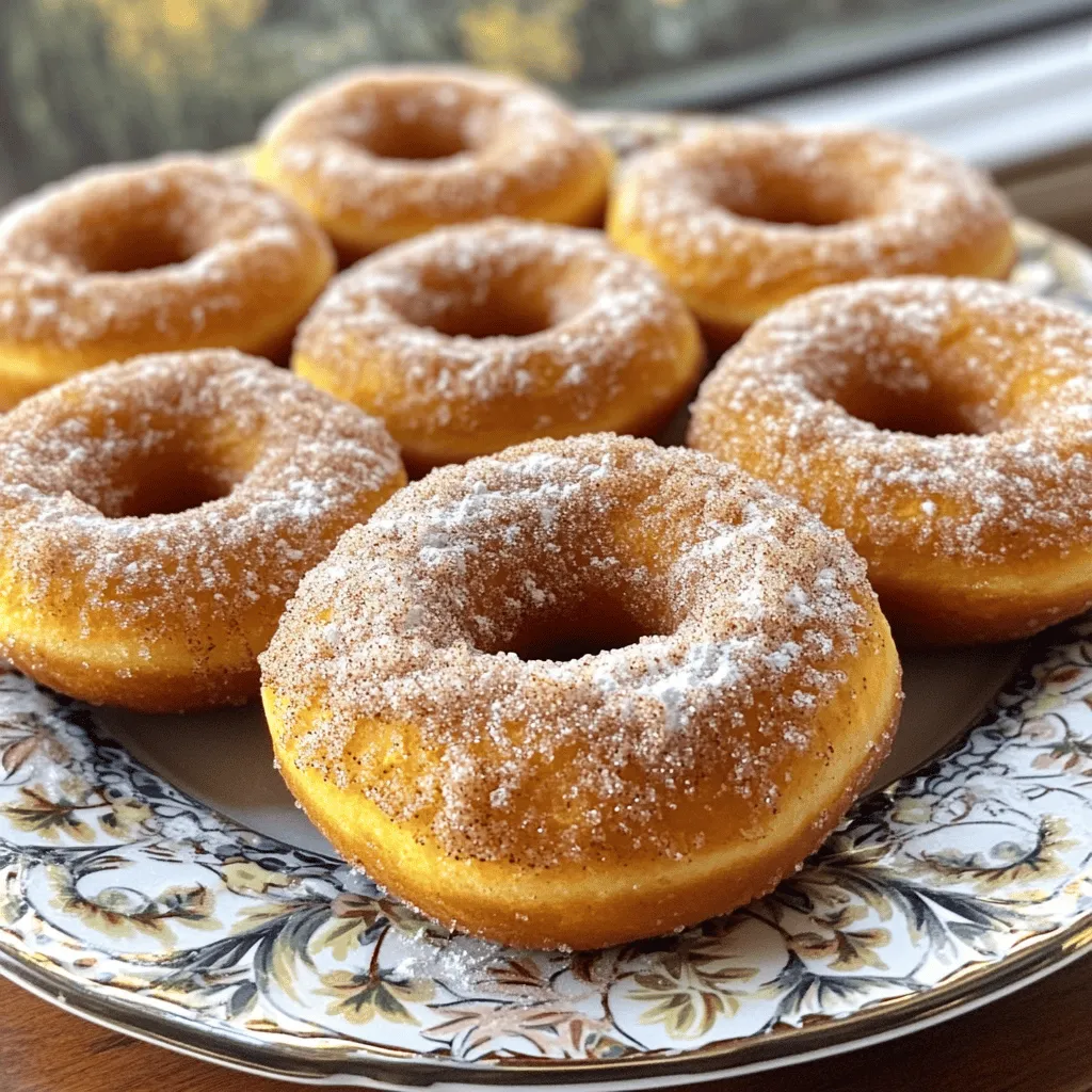 Cinnamon Sugar Sweet Potato Donuts Delightful Recipe