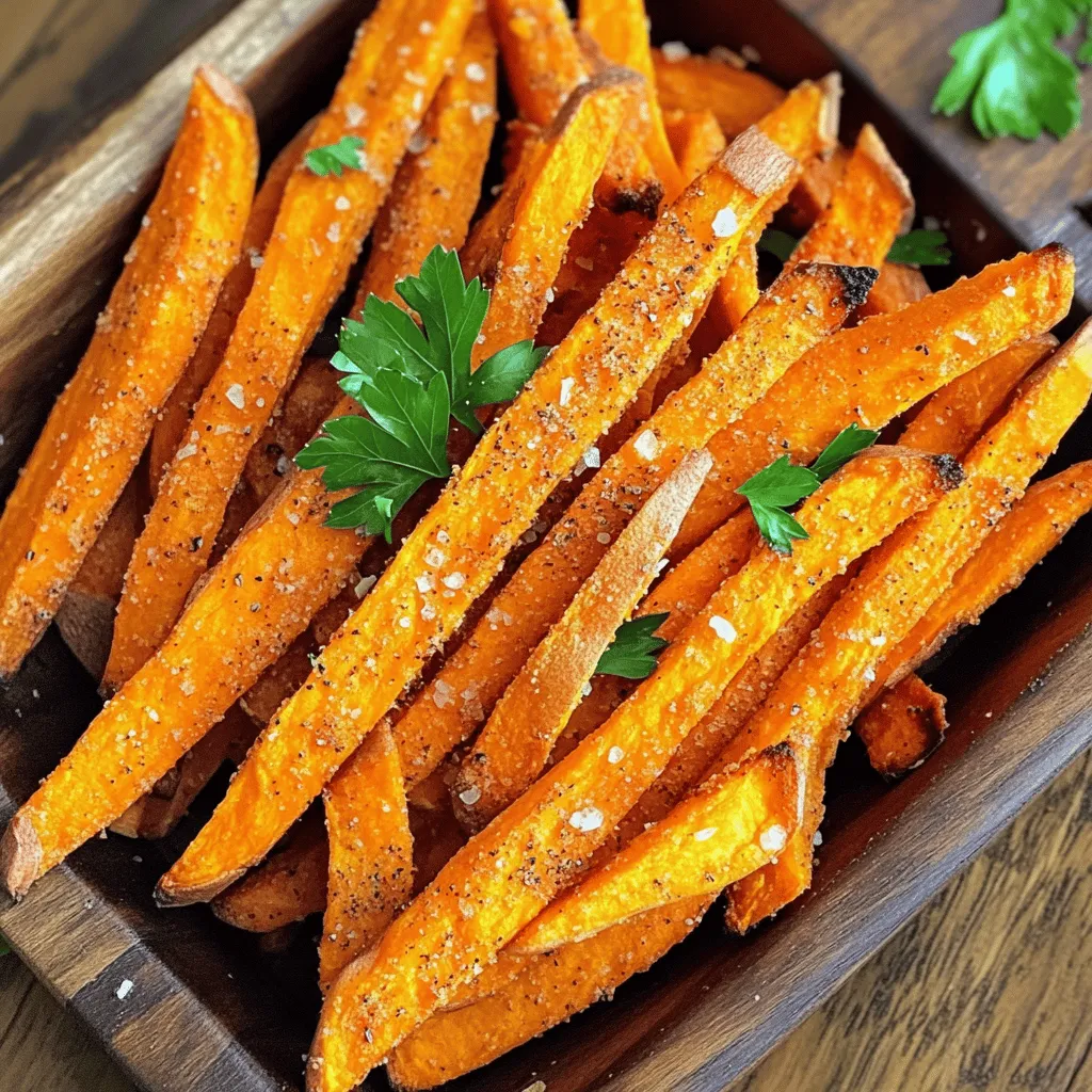 Air Fryer Crispy Sweet Potato Fries Easy and Tasty