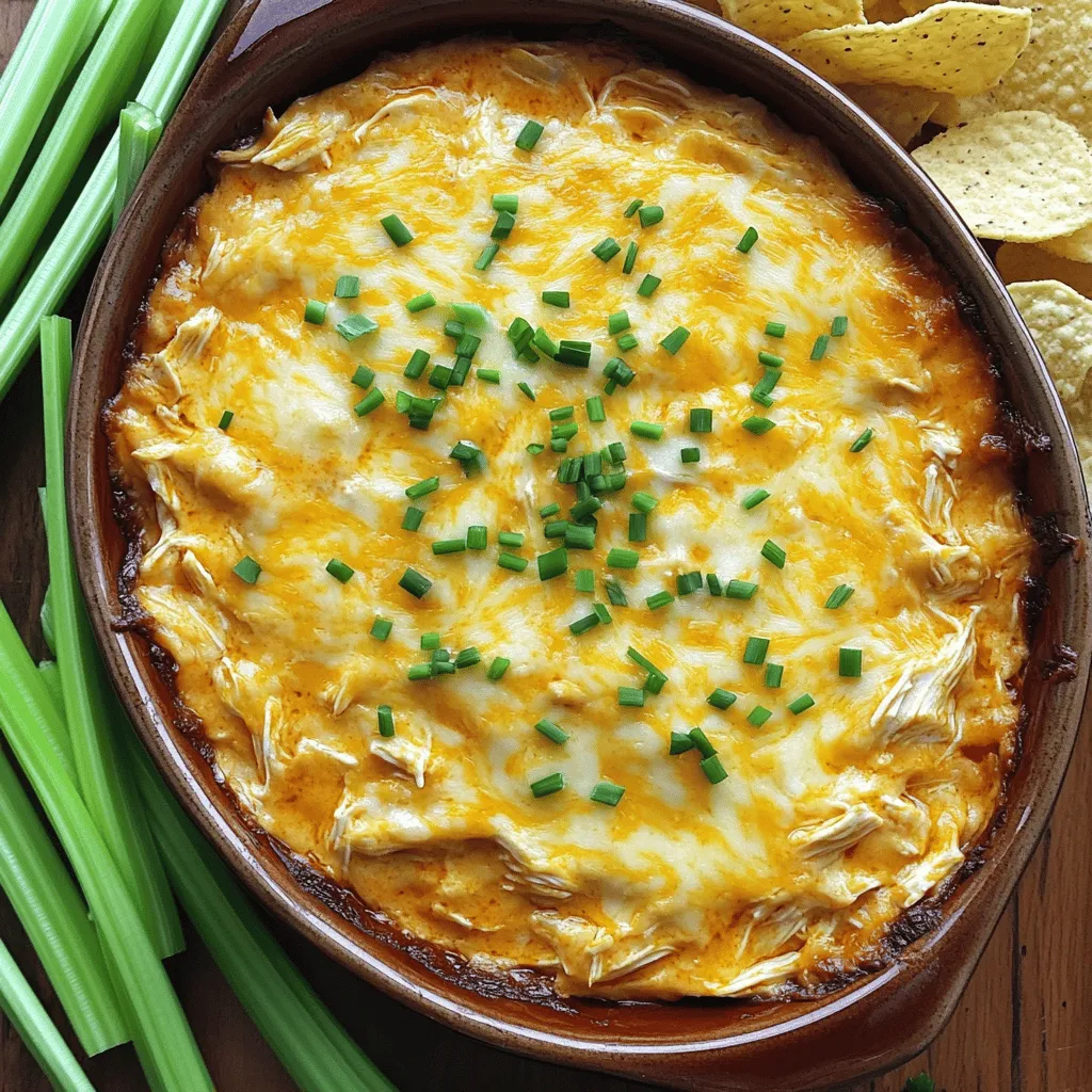 Creamy Buffalo Chicken Dip Irresistible Game Day Treat