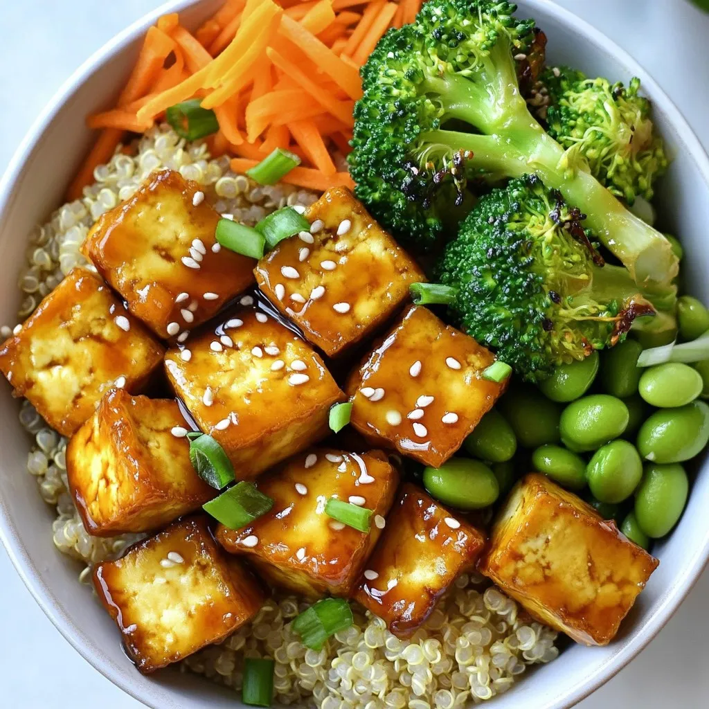 Teriyaki Tofu Power Bowls Flavorful and Easy Recipe
