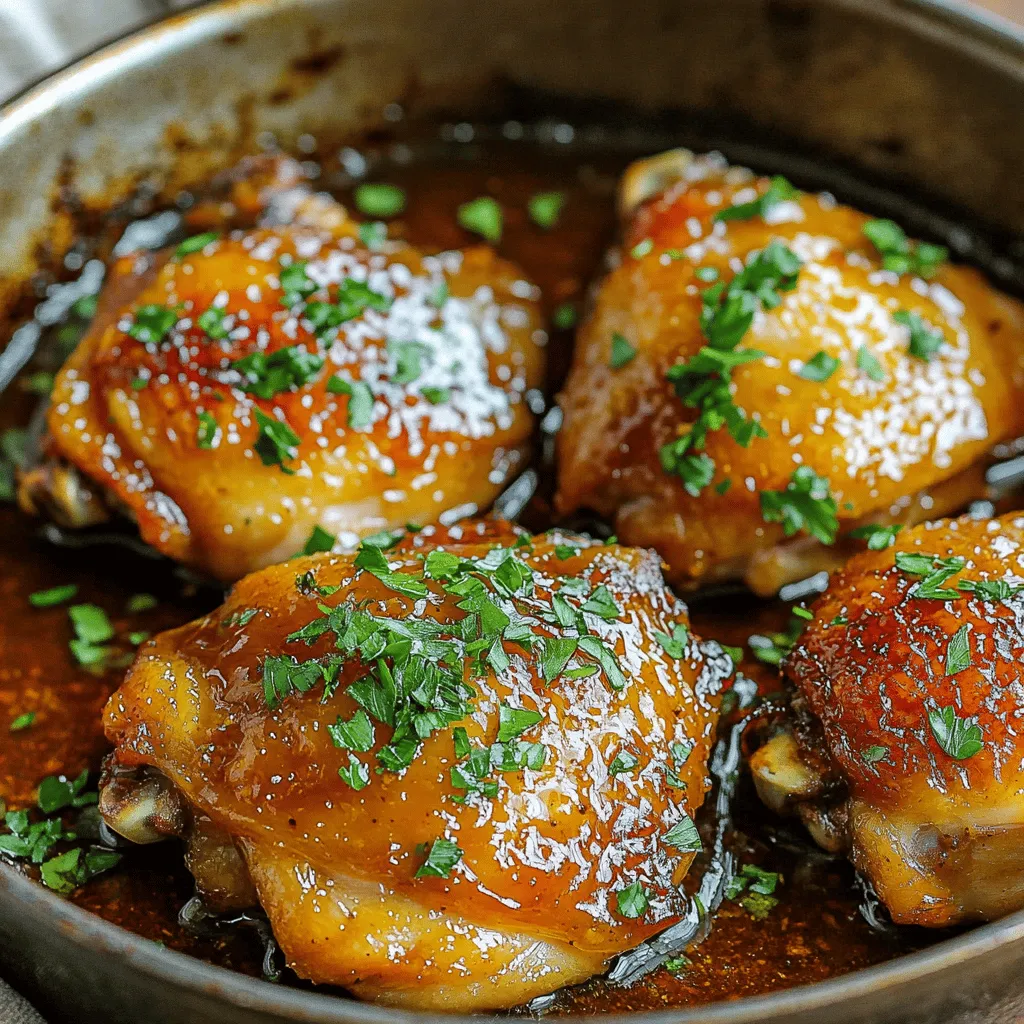 Honey Mustard Chicken Thighs Flavorful and Simple Meal