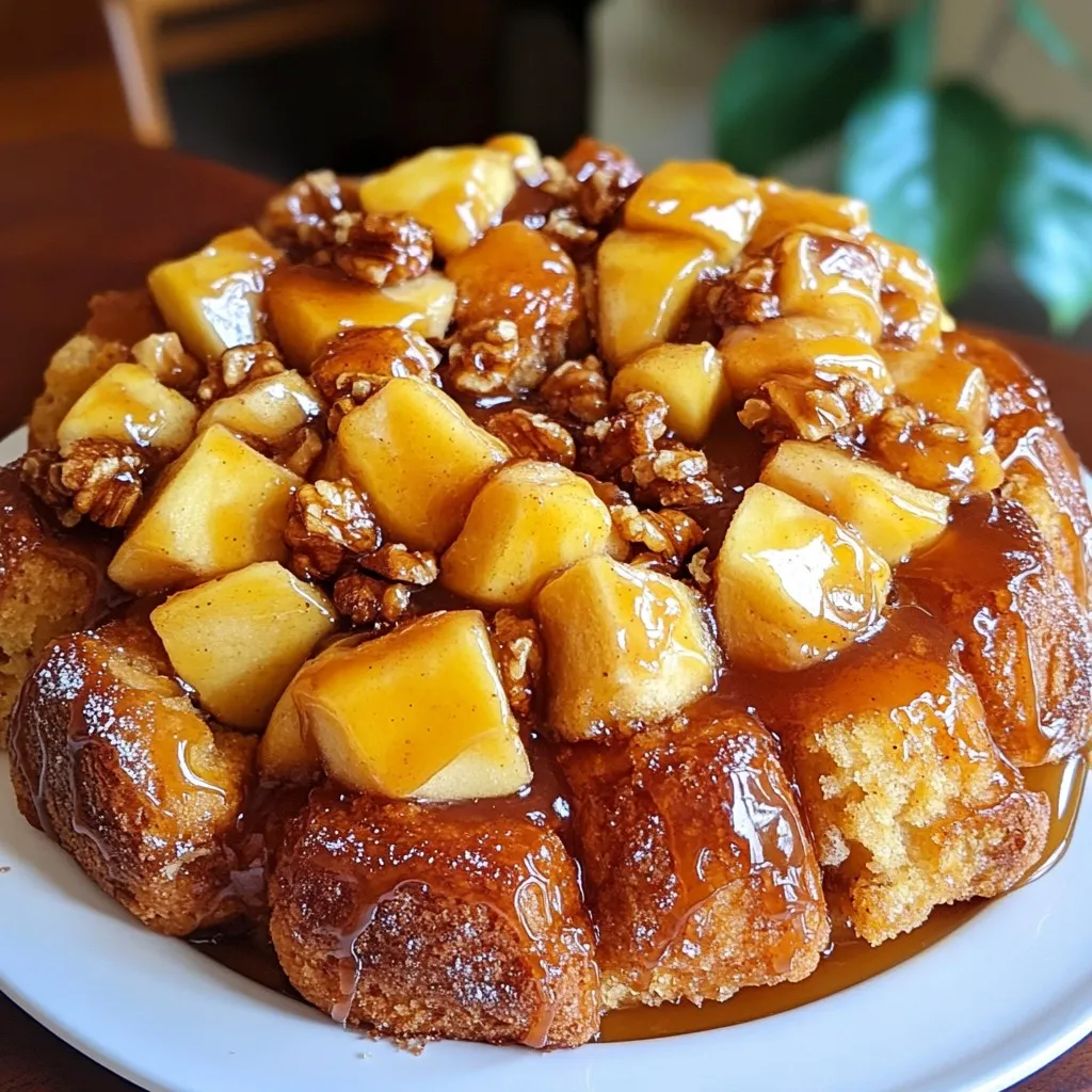 Caramel Apple Monkey Bread Sweet Delight Recipe
