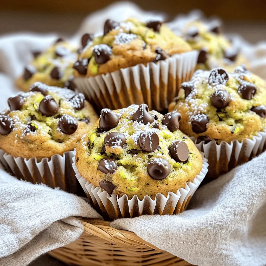 Zucchini Chocolate Chip Muffins Simple and Tasty Treat