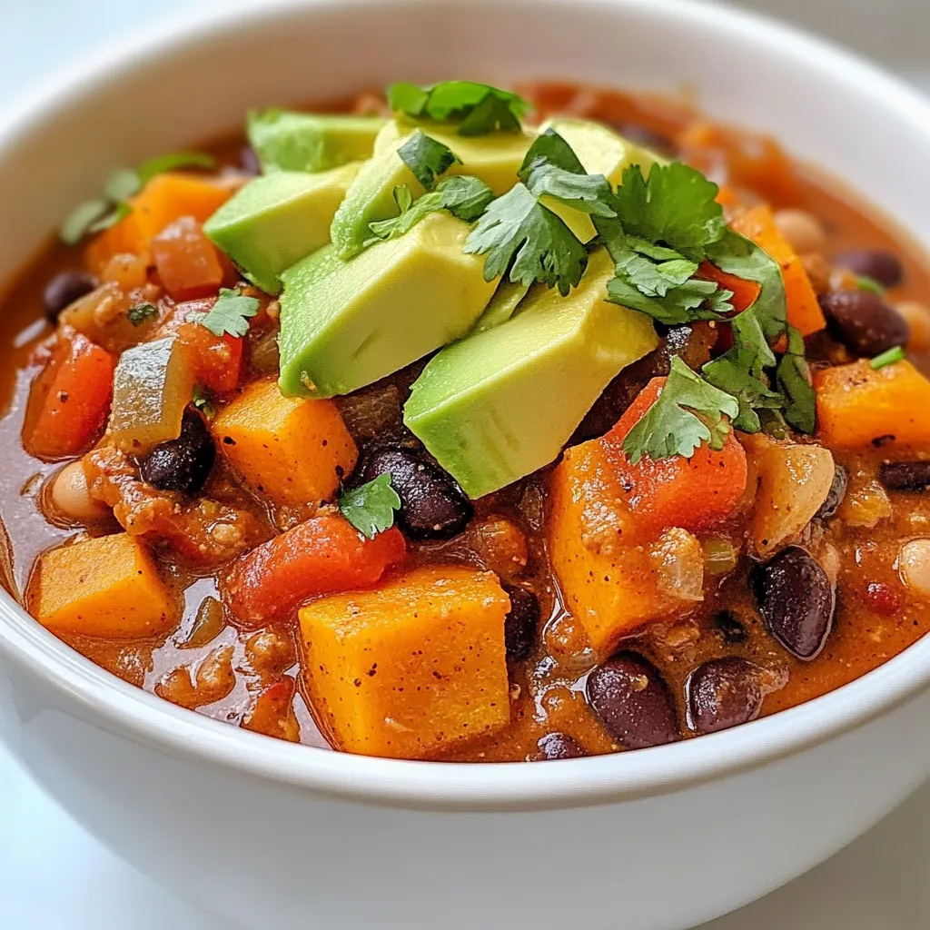Chipotle Sweet Potato Chili Flavorful Comfort Meal