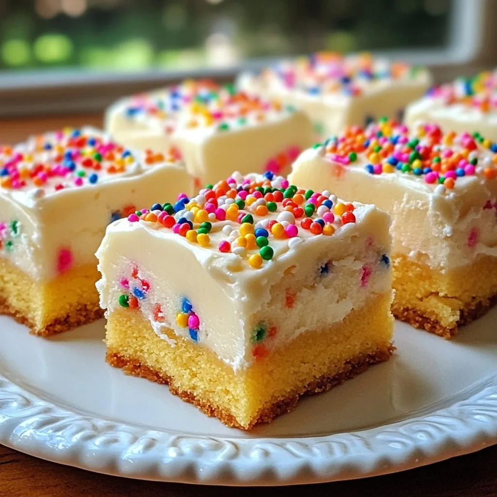 Funfetti Sugar Cookie Bars Delightful and Easy Treat