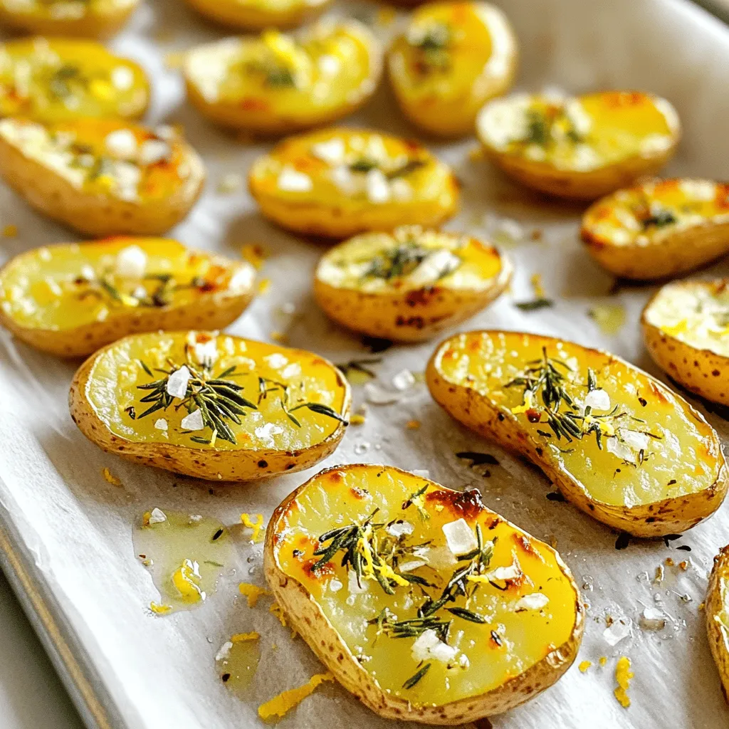 Garlic Herb Roasted Fingerling Potatoes Delightful Dish