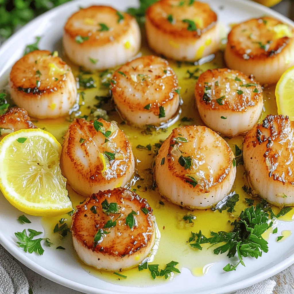 Lemon Garlic Scallops Savory and Quick Recipe Guide