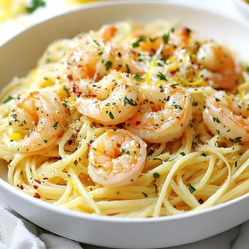 Savory Shrimp Scampi Linguine Simple and Tasty Meal