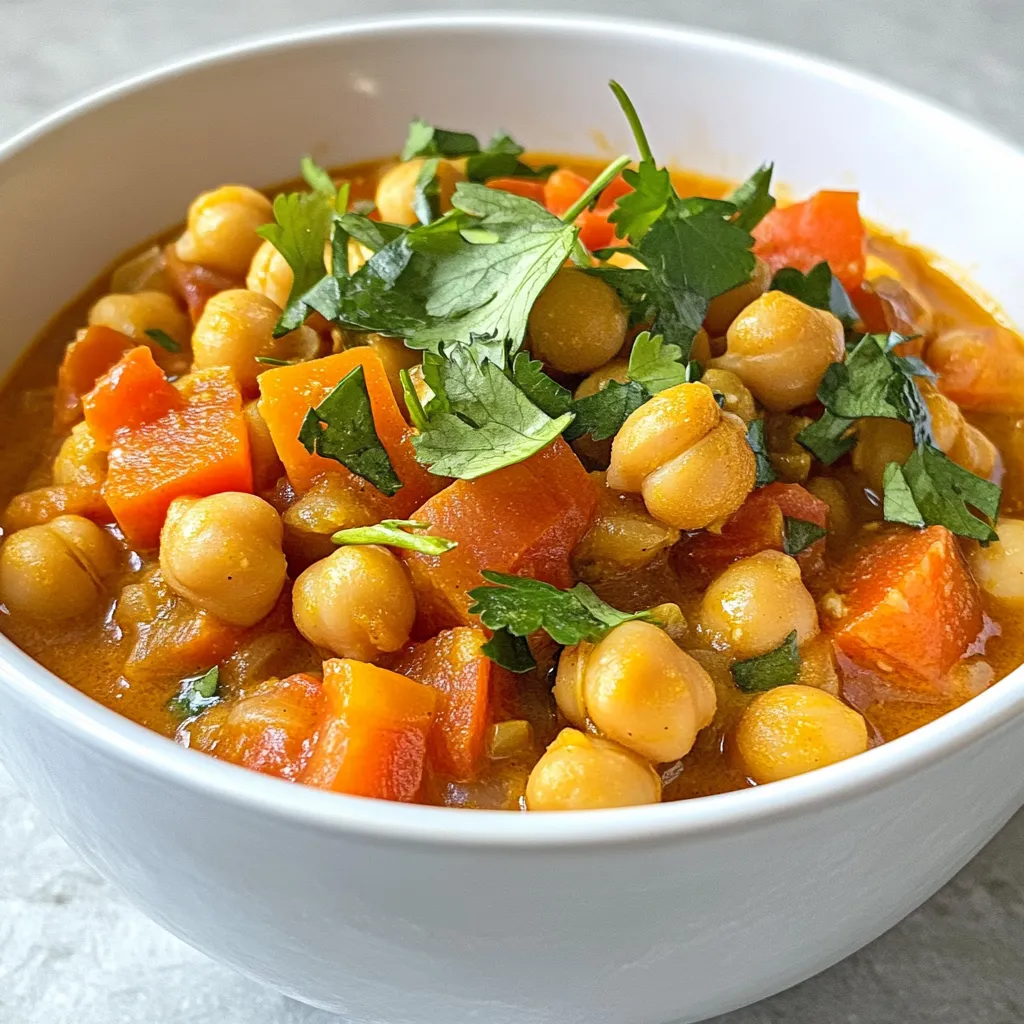 Moroccan Chickpea Stew Flavorful and Healthy Recipe