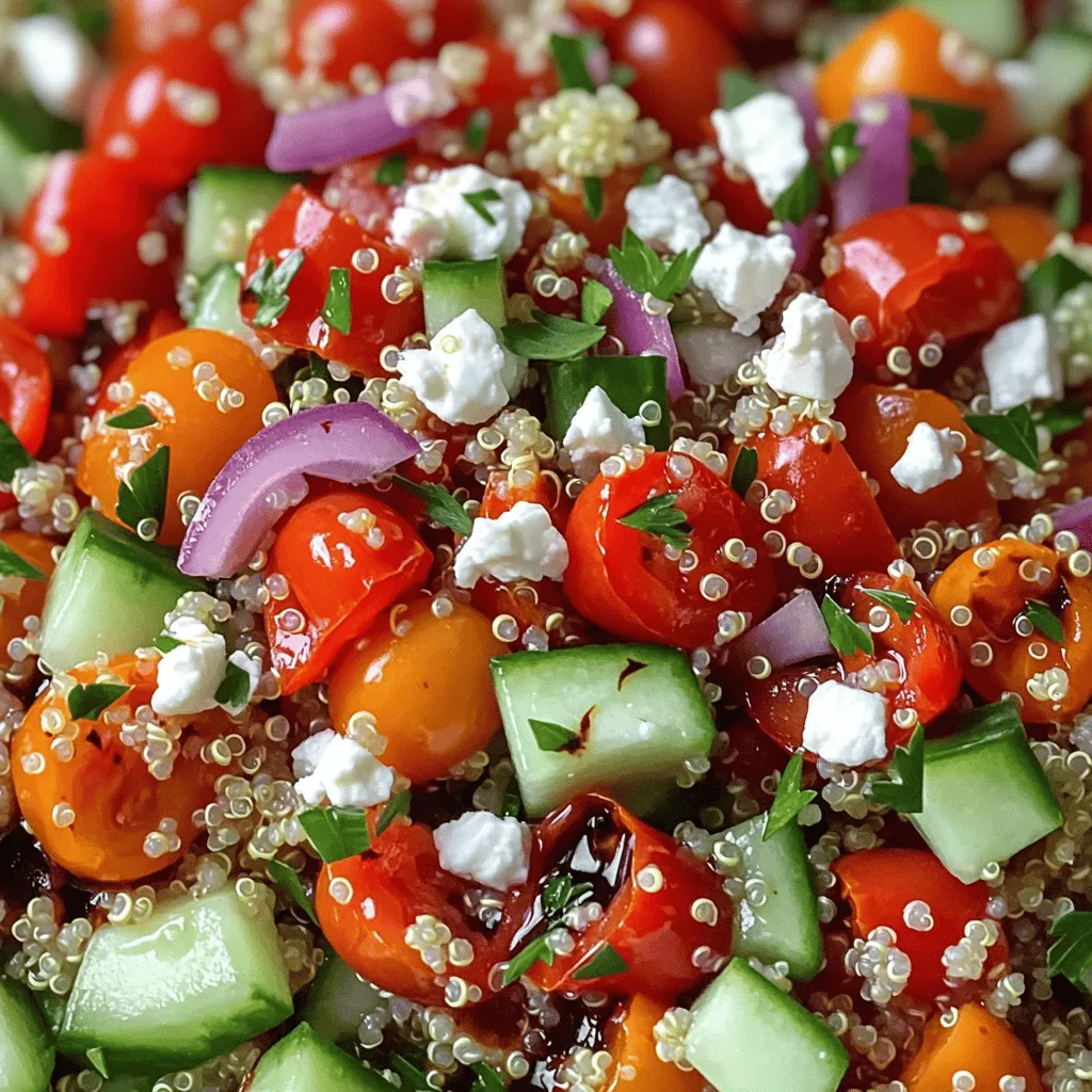 Roasted Red Pepper Quinoa Salad Flavorful and Fresh