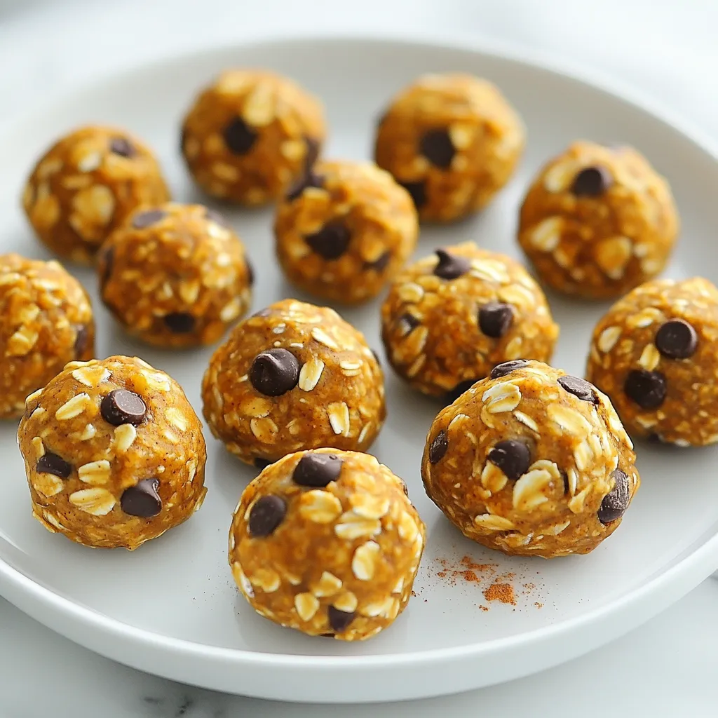 Pumpkin Spice Energy Bites Healthy and Delicious Snack