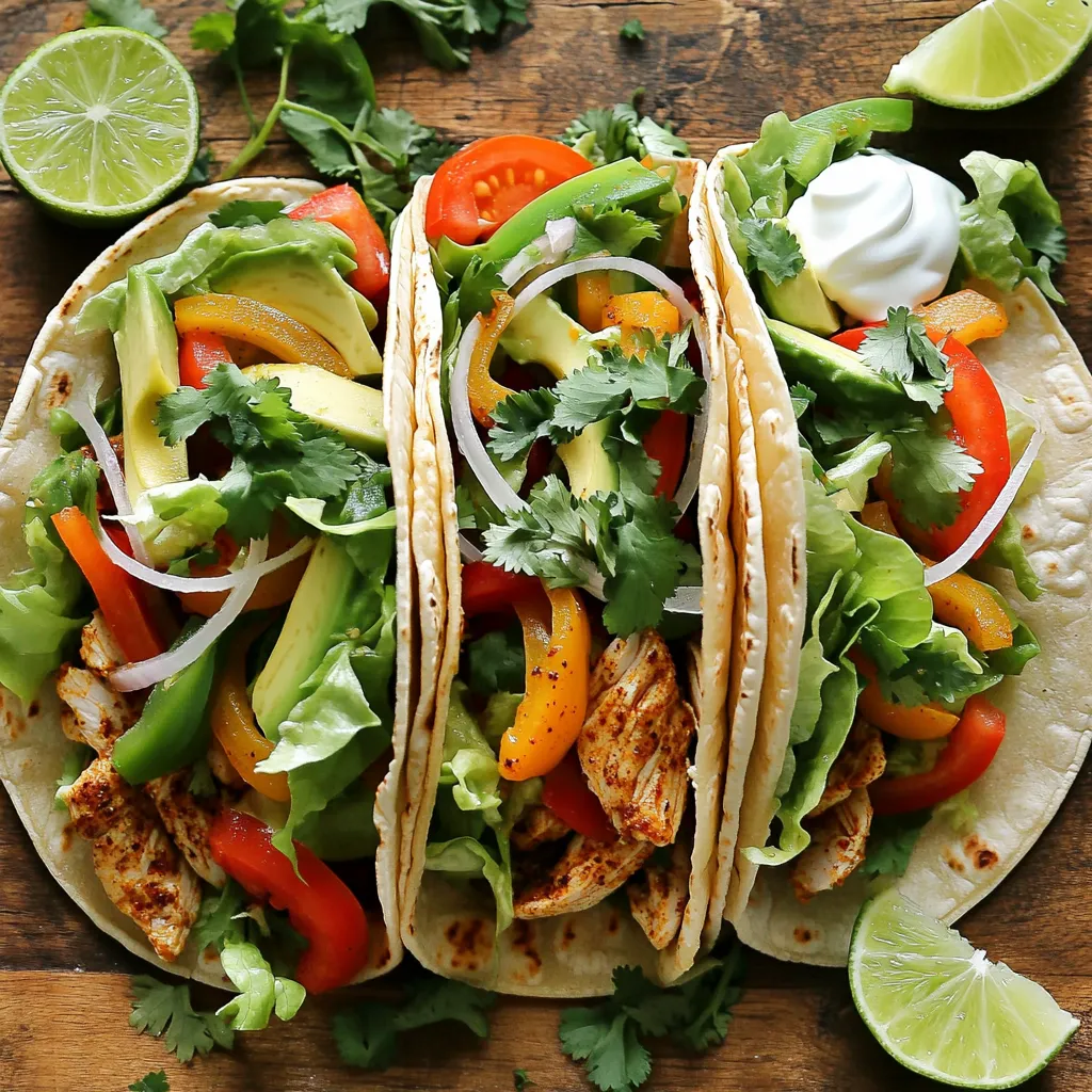 Spicy Cajun Chicken Tacos Flavorful and Simple Meal