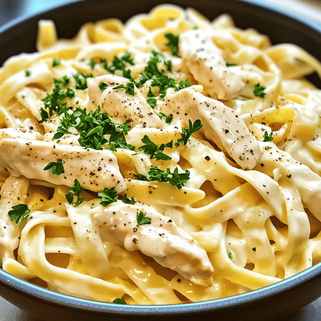 Classic Chicken Alfredo Flavorful and Easy Recipe