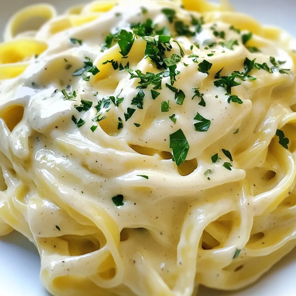 Creamy Cauliflower Alfredo Easy and Healthy Recipe