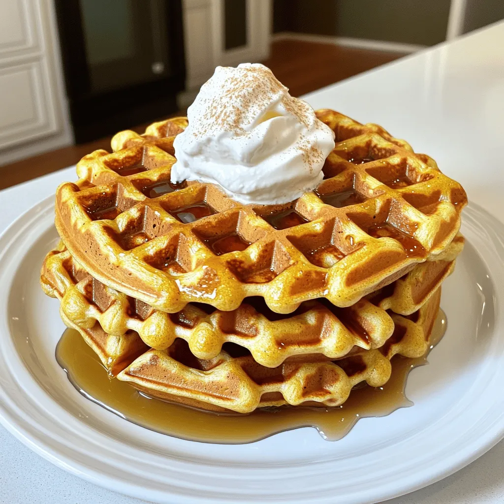 Pumpkin Spice Waffles Irresistible Fall Treats