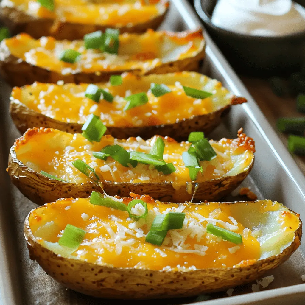 Crispy Parmesan Ranch Potato Skins Tasty Snack Delight