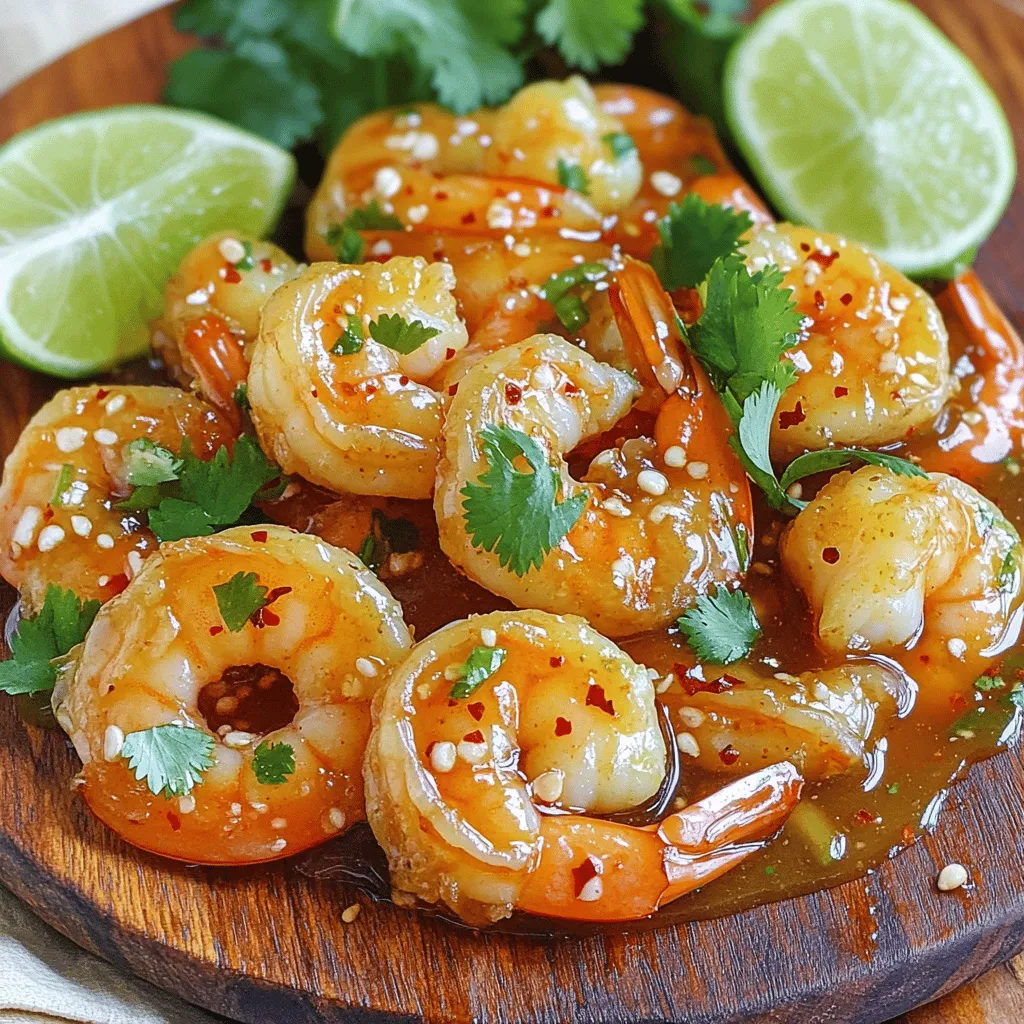 Spicy Honey Lime Shrimp Simple and Tasty Recipe