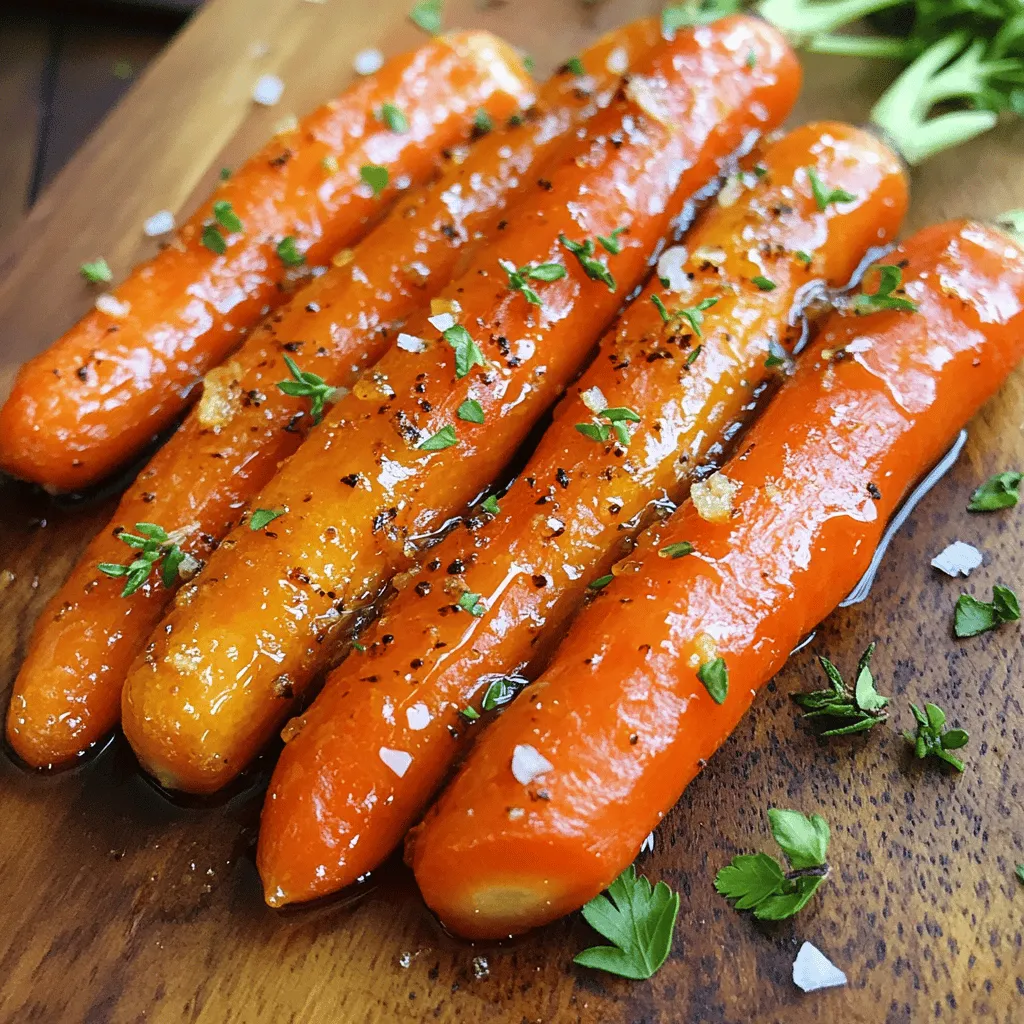 Honey Garlic Roasted Carrots Flavorful Side Dish Now