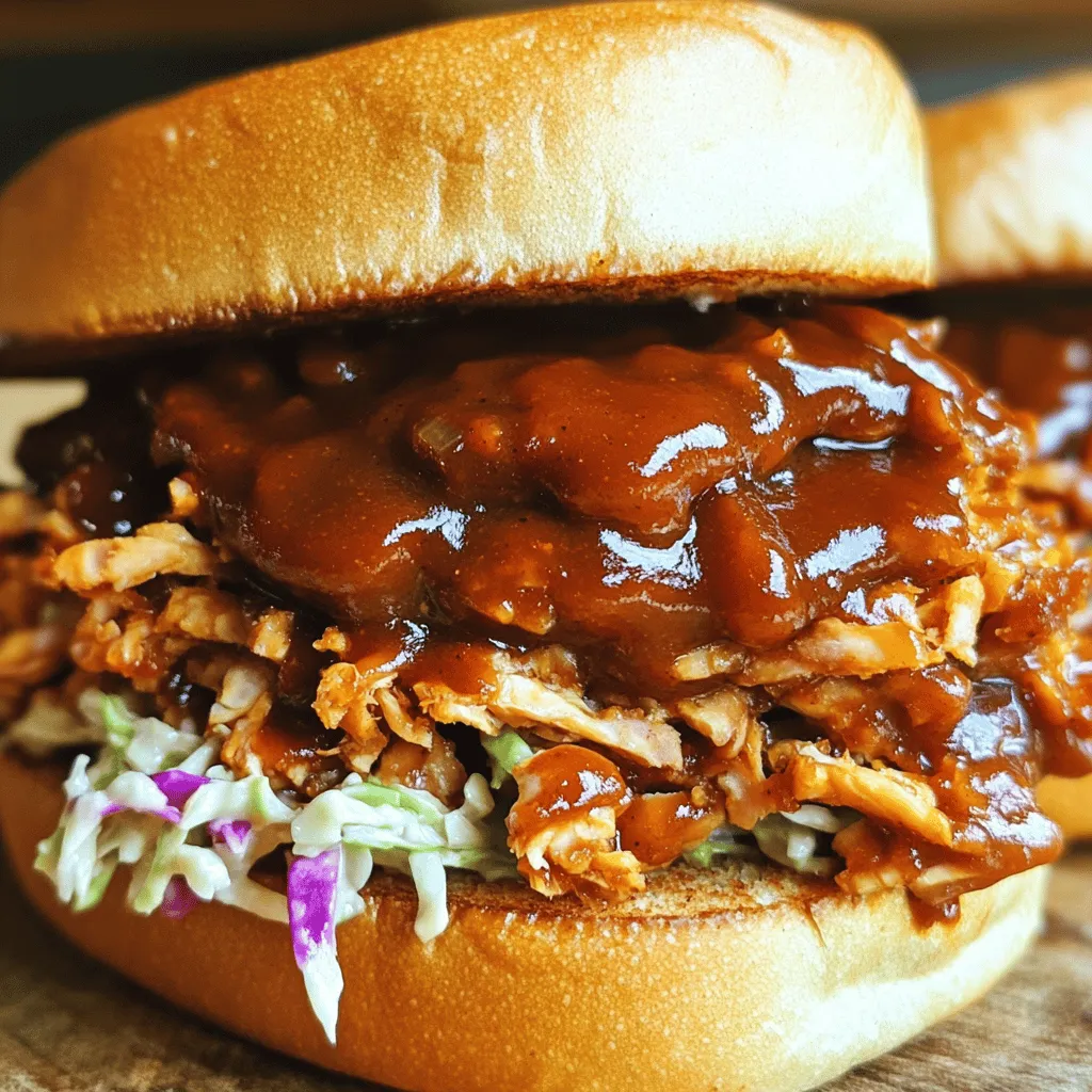 BBQ Pulled Pork Sandwiches Simple and Savory Delight