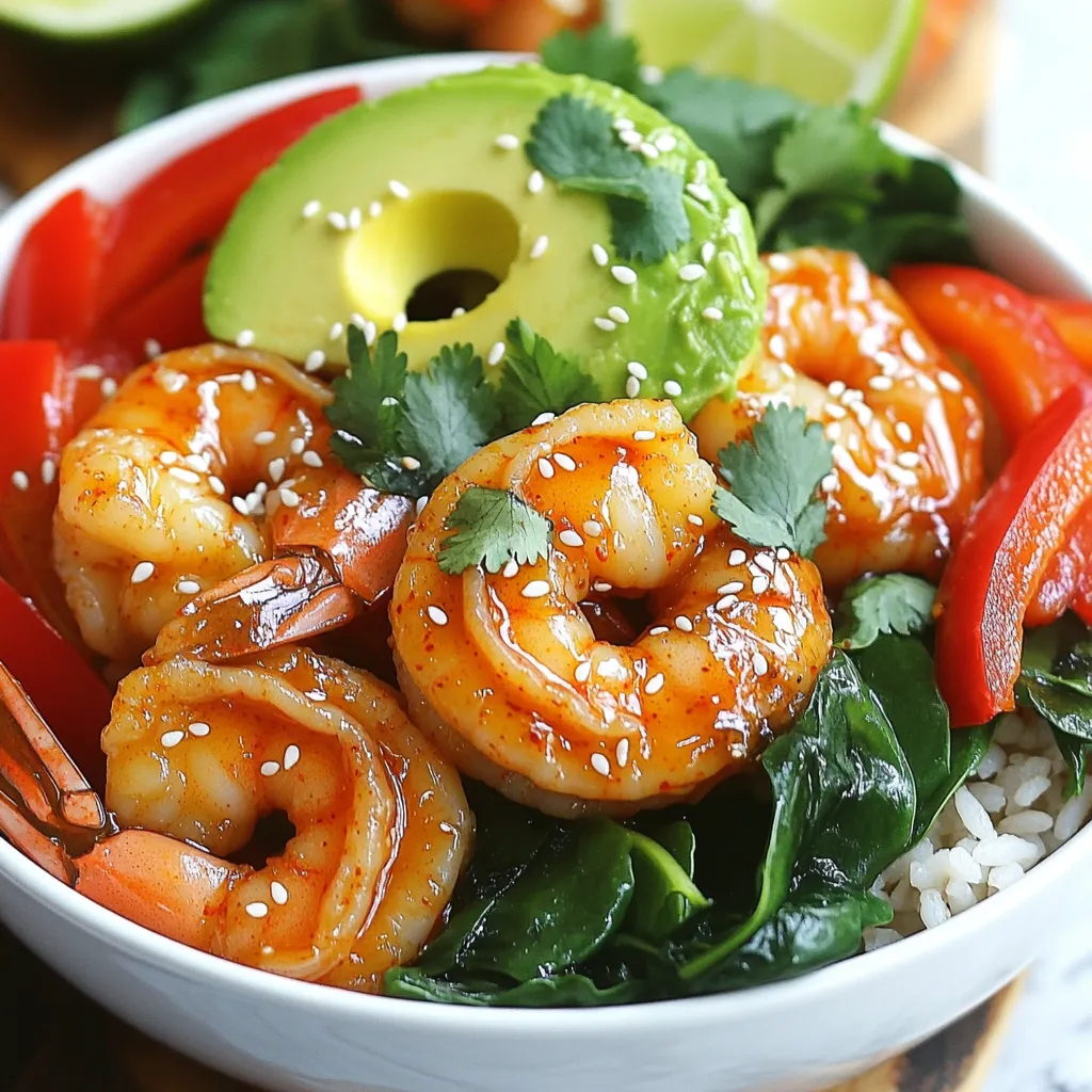 Sweet Chili Shrimp Bowls Quick and Tasty Recipe