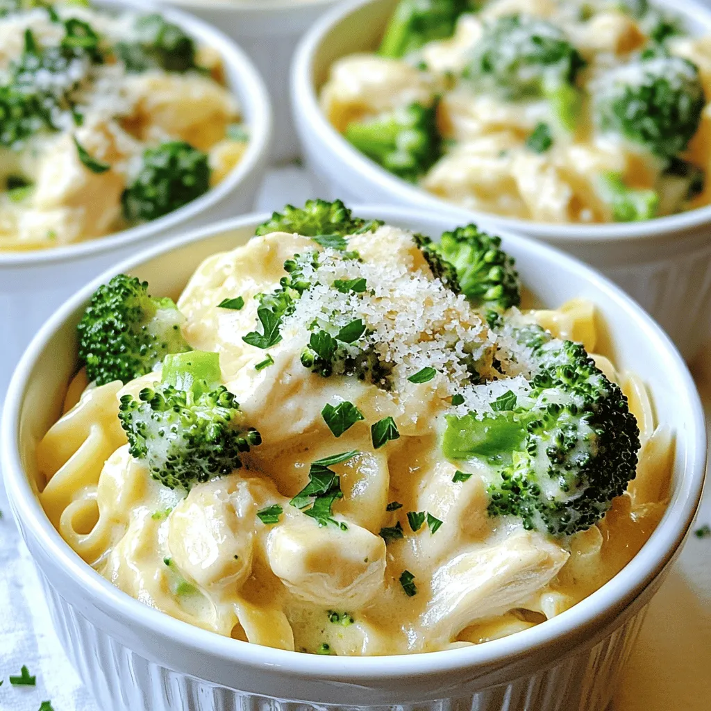 Chicken and Broccoli Alfredo Skillet Easy Weeknight Meal