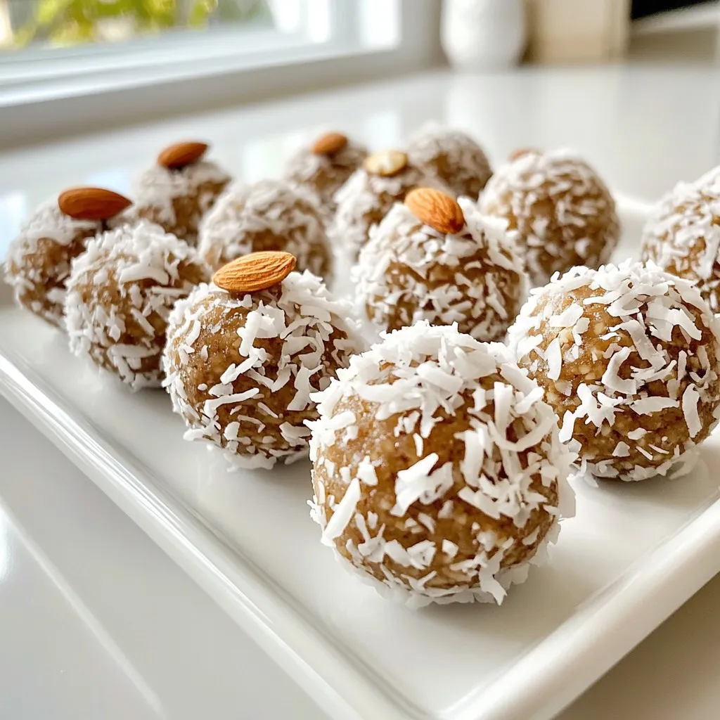 Almond Joy Protein Balls Simple and Tasty Treat
