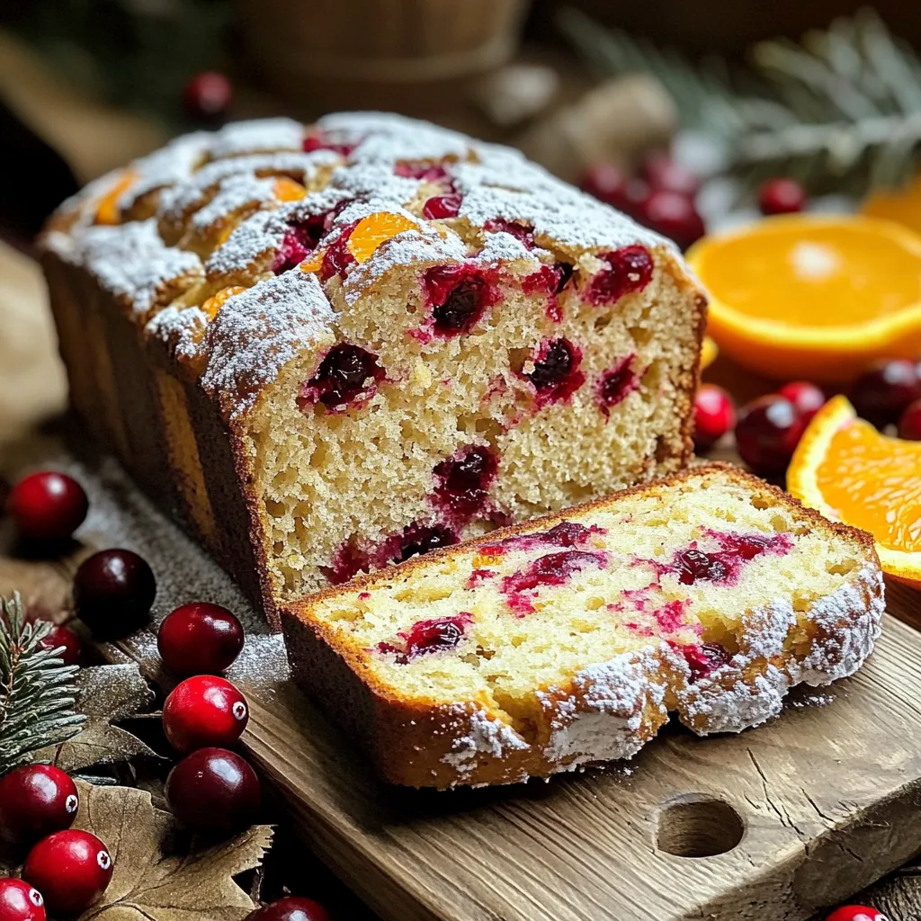 Cranberry Orange Breakfast Bread Simple and Tasty Treat
