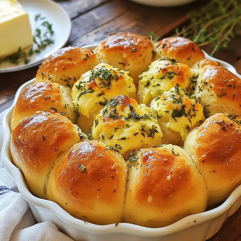 Herbed Garlic Pull Apart Bread Simple and Tasty Treat