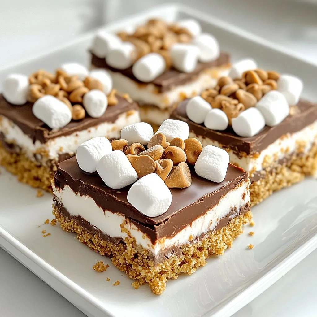 S’mores No-Bake Bars Easy and Delicious Treats