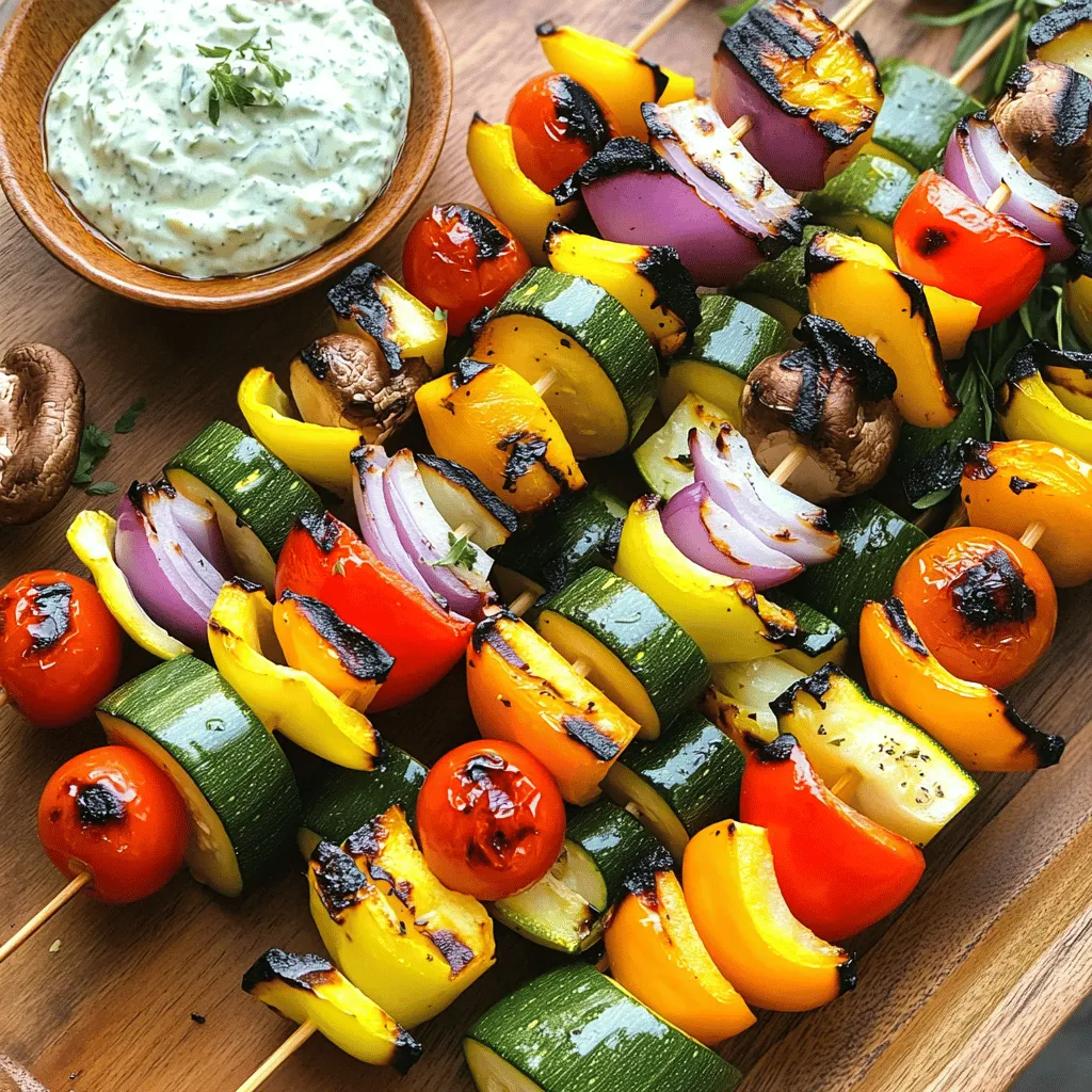 Grilled Veggie Kabobs Flavorful and Easy Recipe