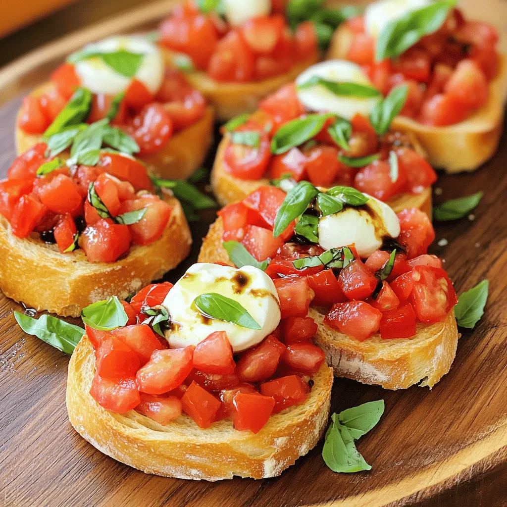 24. Tomato Basil Bruschetta Fresh and Flavorful Delight