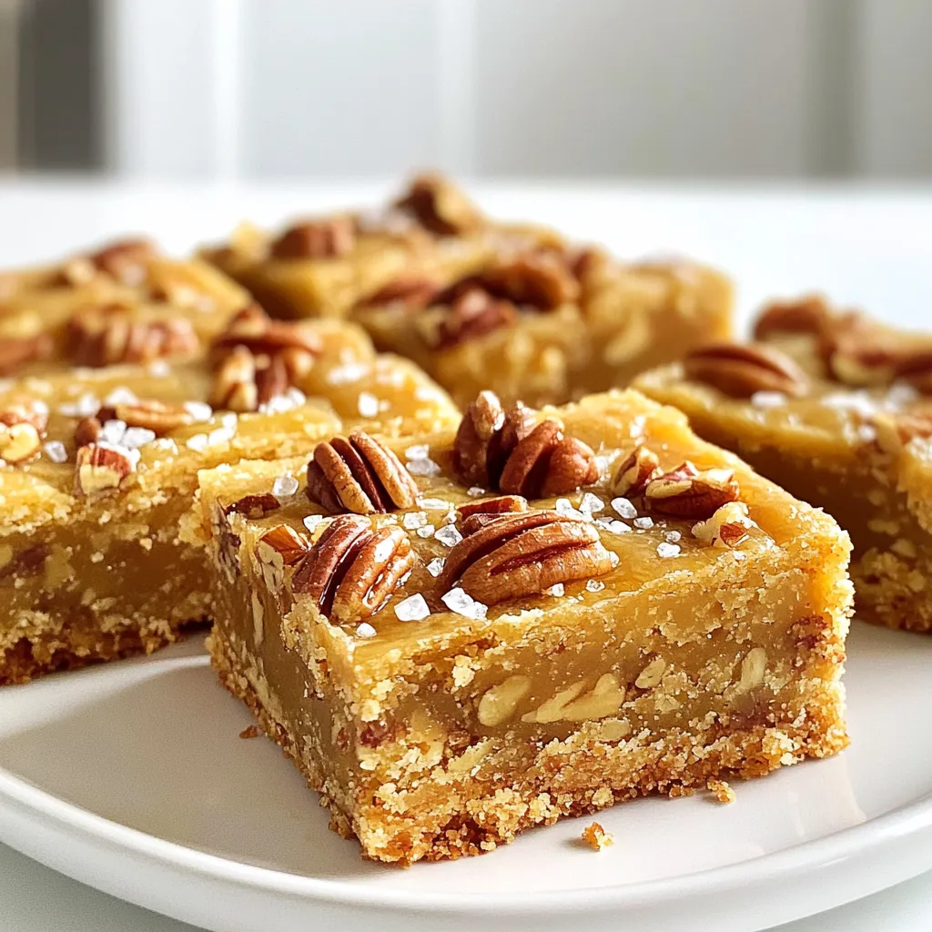 Brown Butter Maple Pecan Shortbread Bars Delight