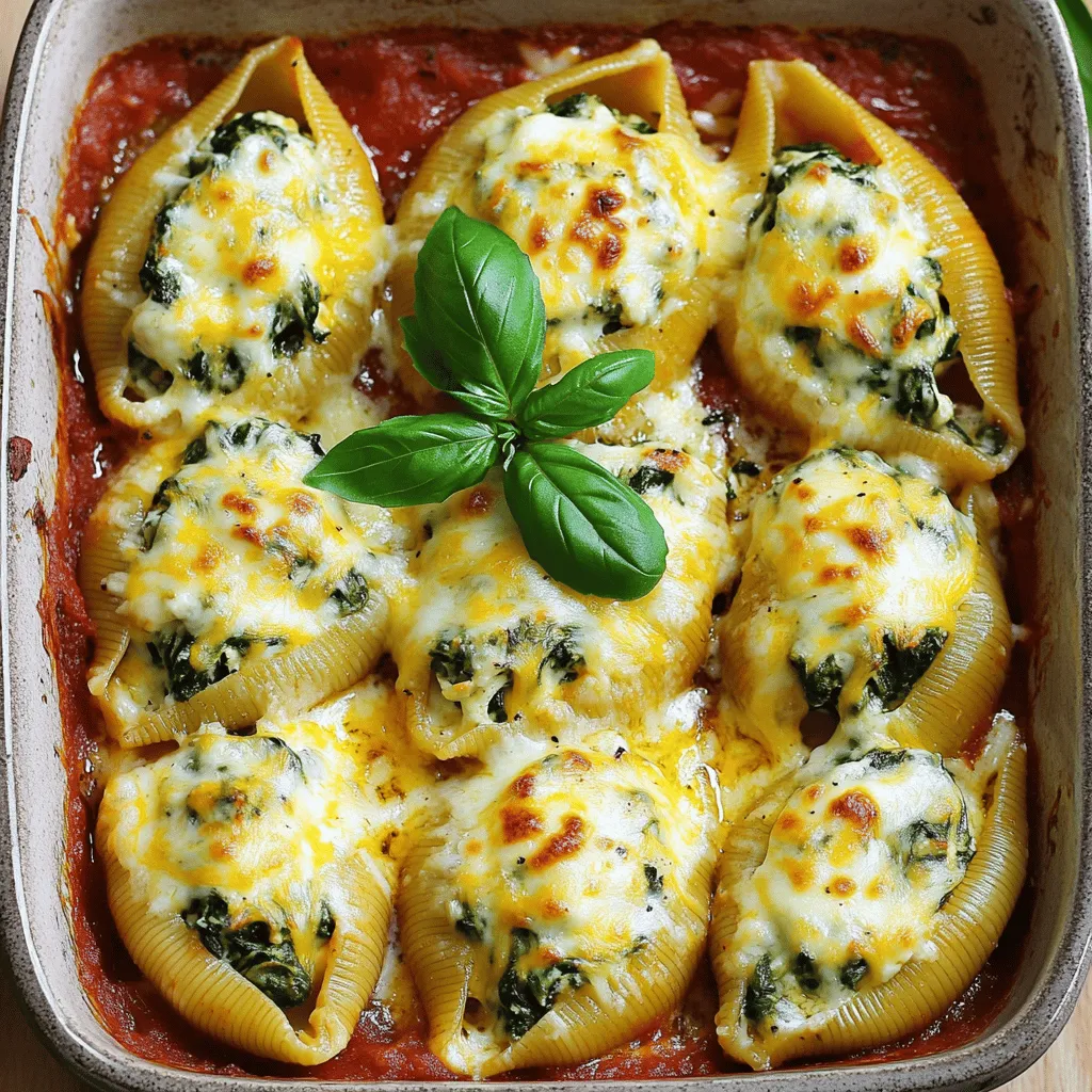 Three Cheese Stuffed Shells Delicious and Easy Recipe
