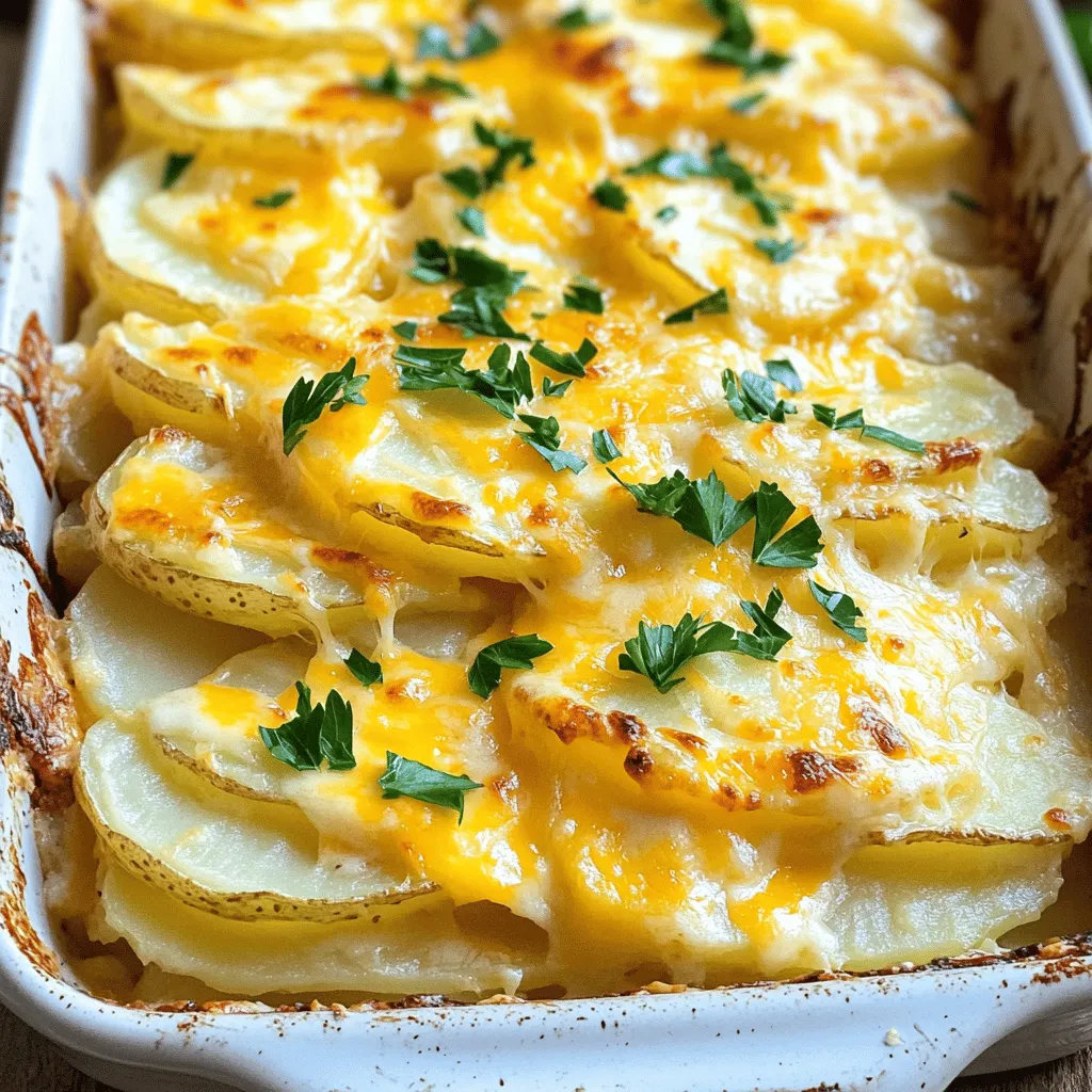 Cheesy Scalloped Potatoes Delightful Family Recipe