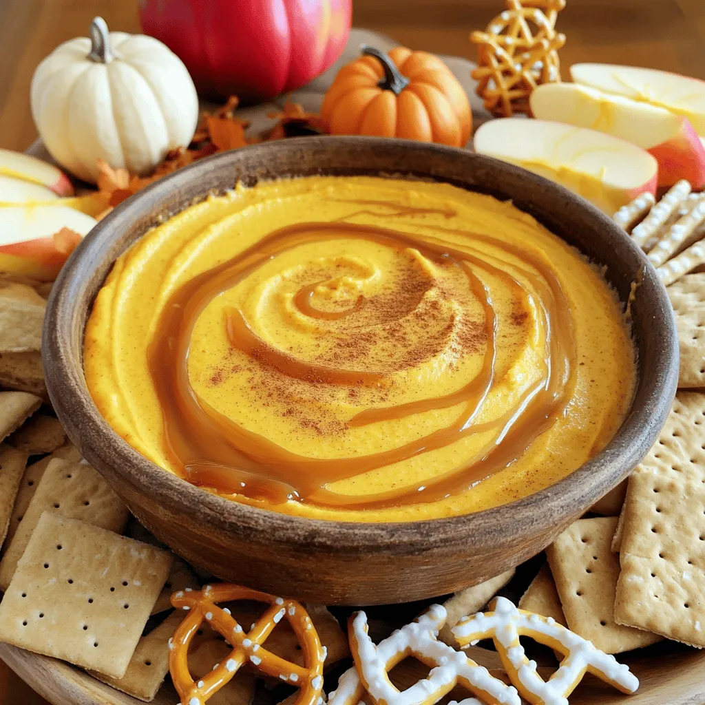 Caramel Pumpkin Cheesecake Dip Creamy and Easy Treat