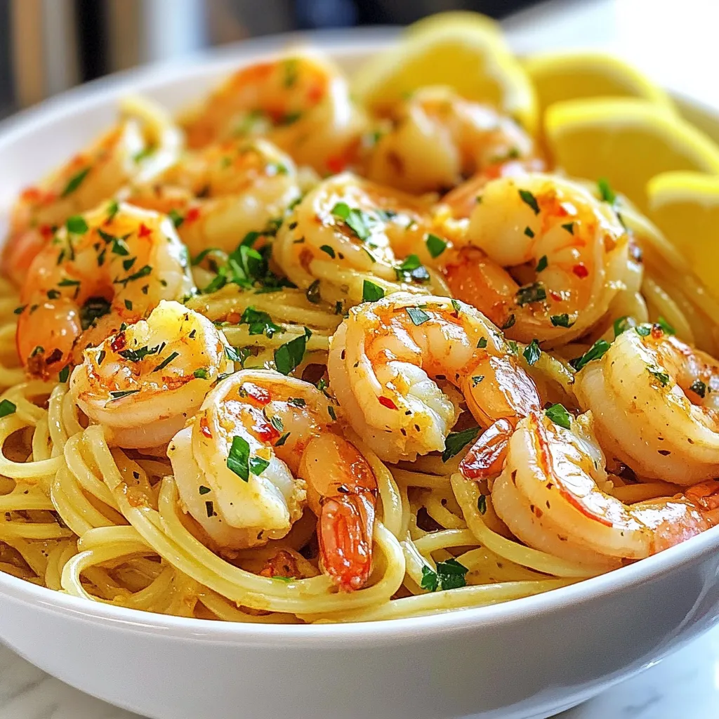Garlic Butter Shrimp Scampi Easy and Flavorful Dish