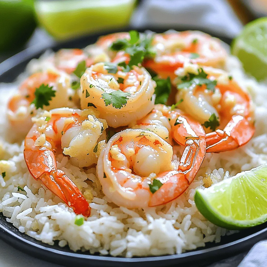 Garlic Shrimp and Rice Quick and Flavorful Meal