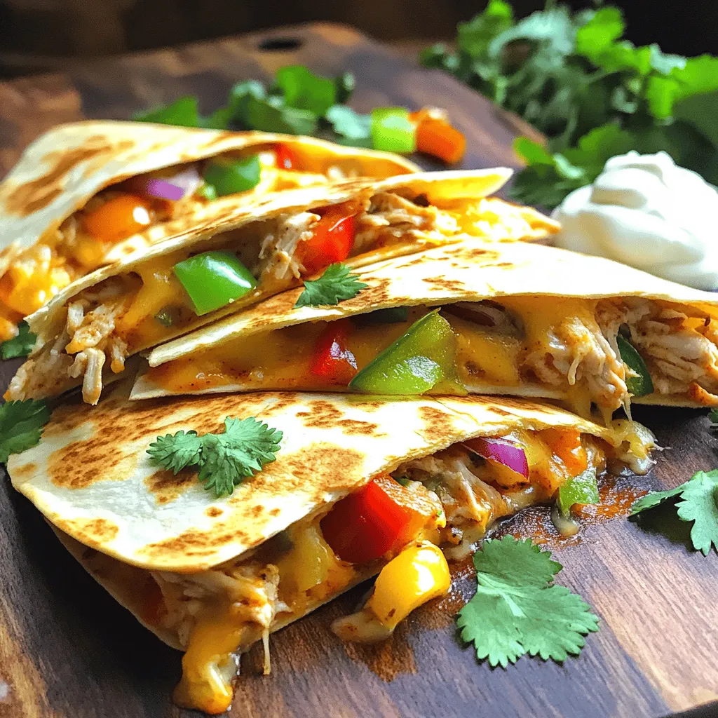 Spicy Chipotle Chicken Quesadillas Flavorful Treat
