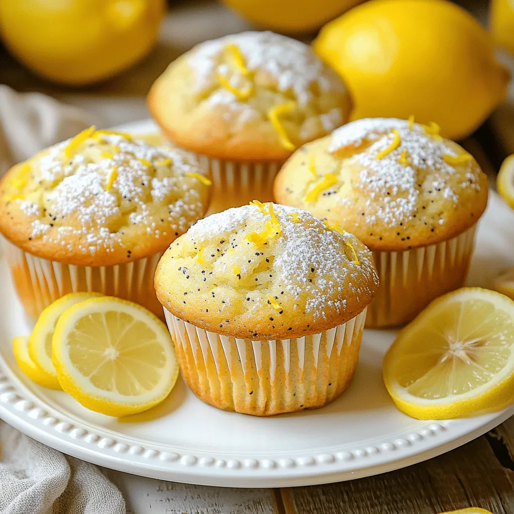 Lemon Poppy Seed Muffins Flavorful and Easy Recipe