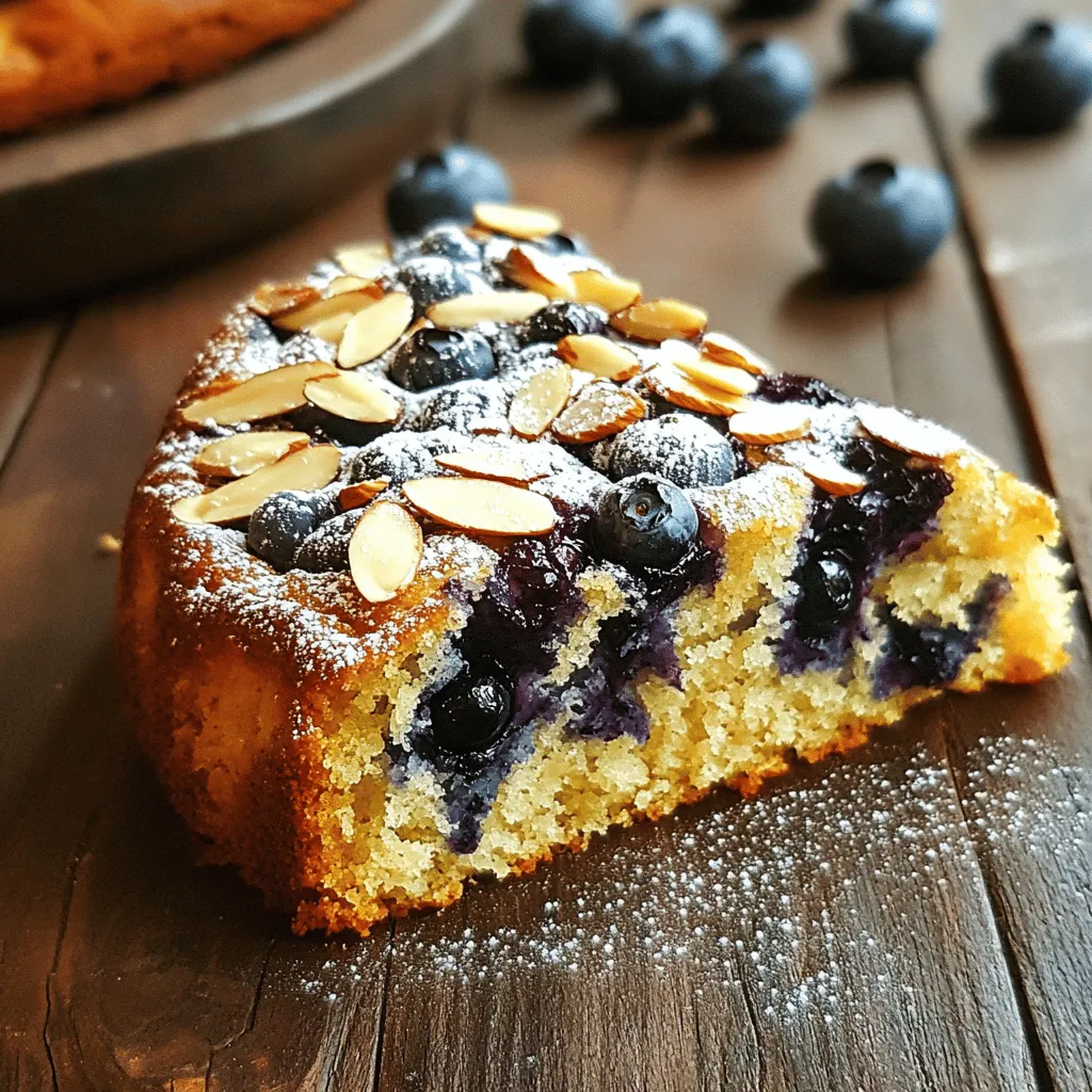 Blueberry Almond Breakfast Cake Simple and Tasty Recipe