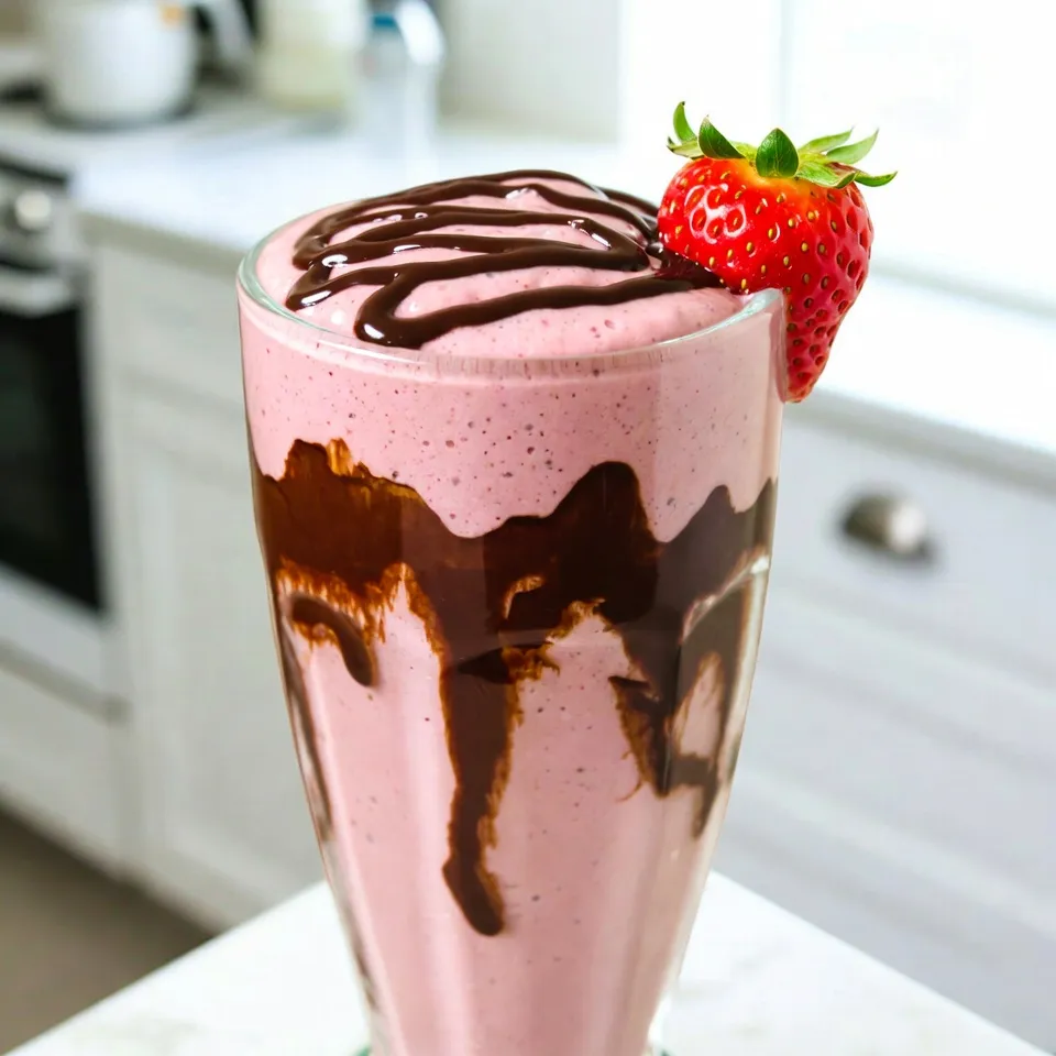 Chocolate Covered Strawberry Smoothie Tasty Blend