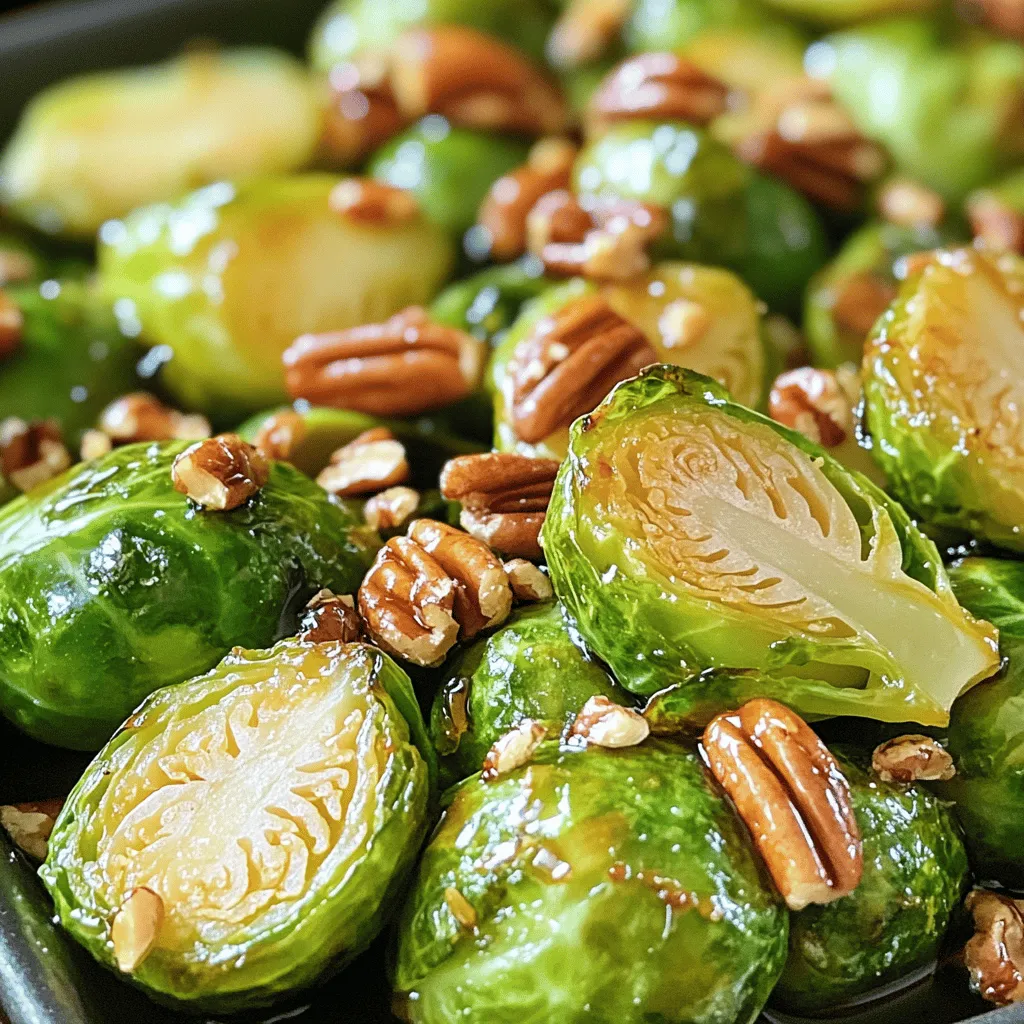 Maple Roasted Brussels Sprouts Flavorful and Easy Delight
