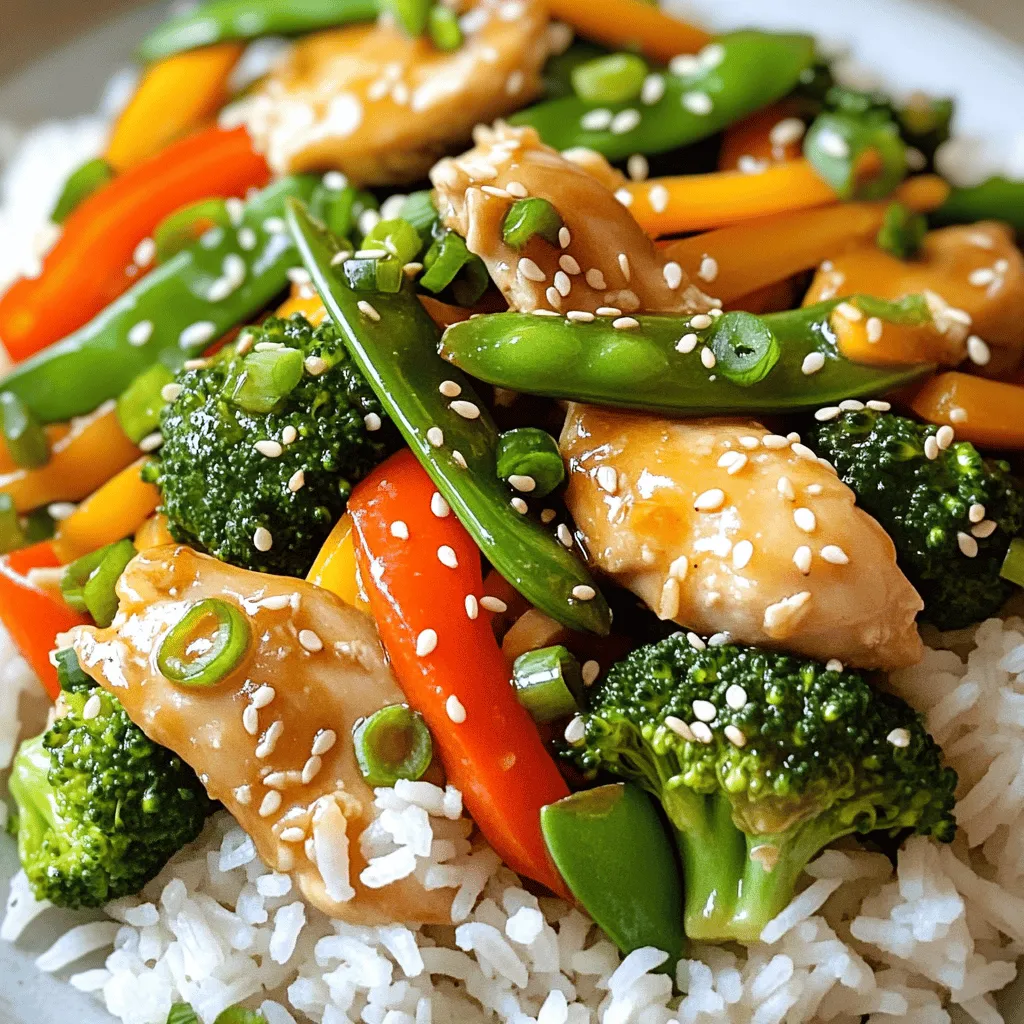 Sesame Ginger Chicken Stir-Fry Easy Dinner Recipe
