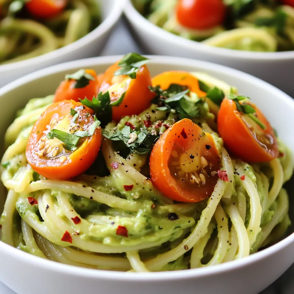 Creamy Avocado Cilantro Pasta Easy and Delicious Meal