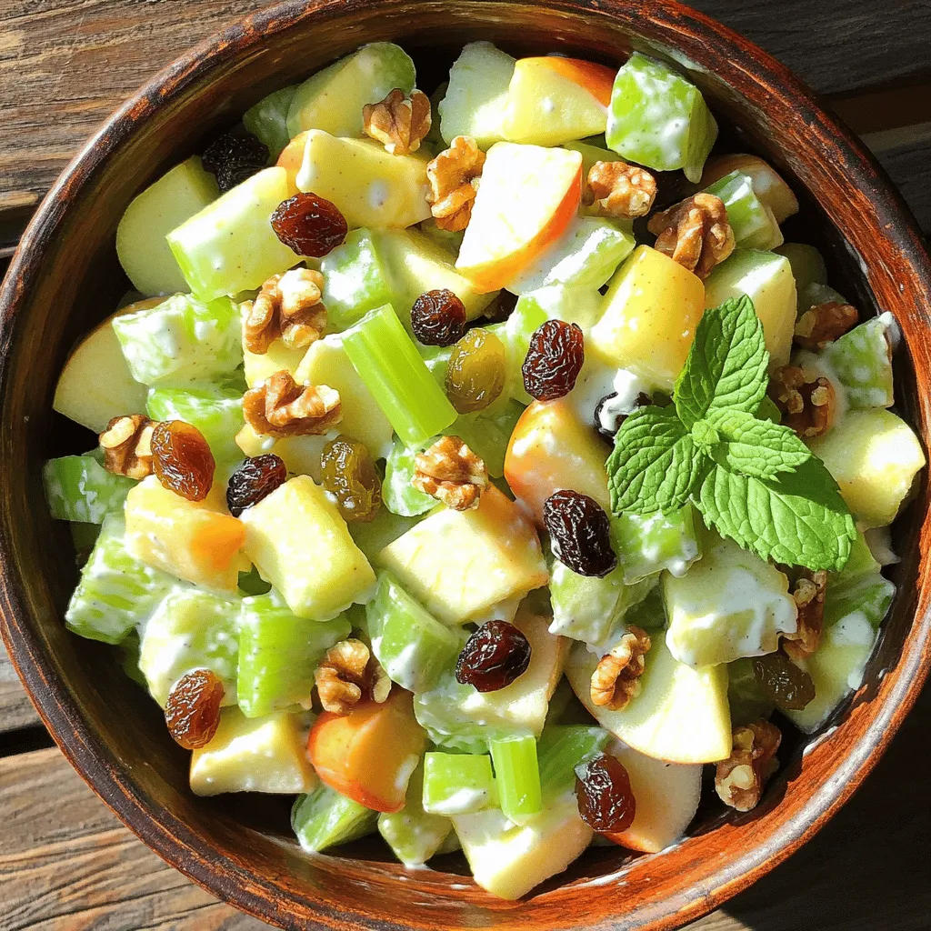 Classic Waldorf Salad Fresh and Flavorful Recipe Guide