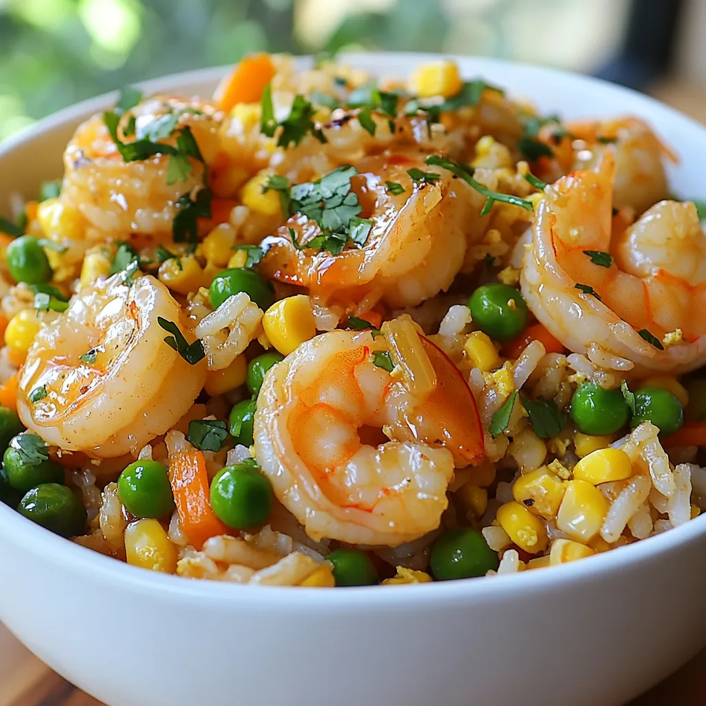 Honey Garlic Shrimp Fried Rice Flavorful Easy Recipe