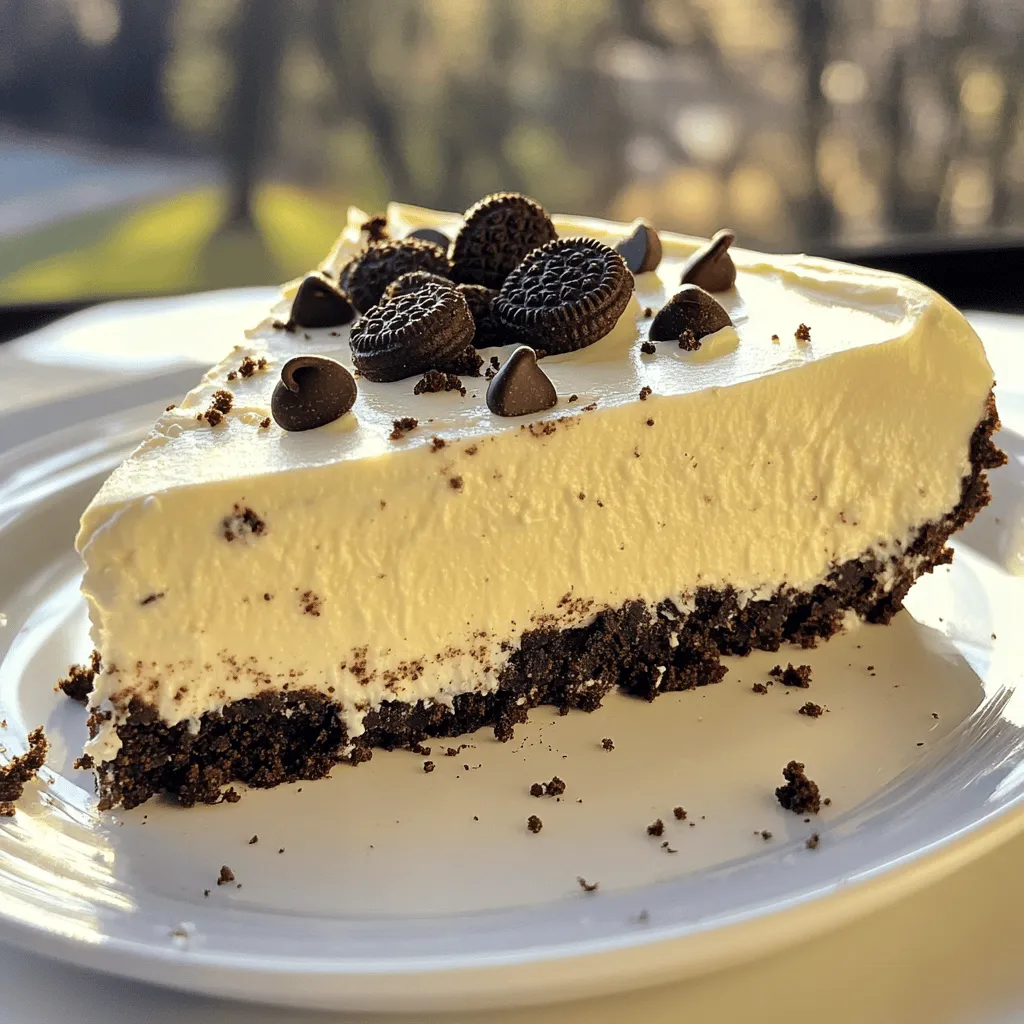 No-Bake Oreo Cheesecake Simple and Tasty Dessert