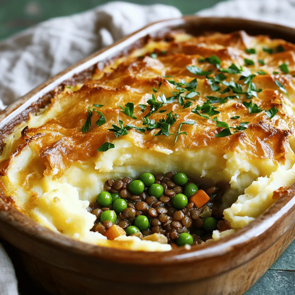Vegan Lentil Shepherd’s Pie Tasty and Hearty Meal