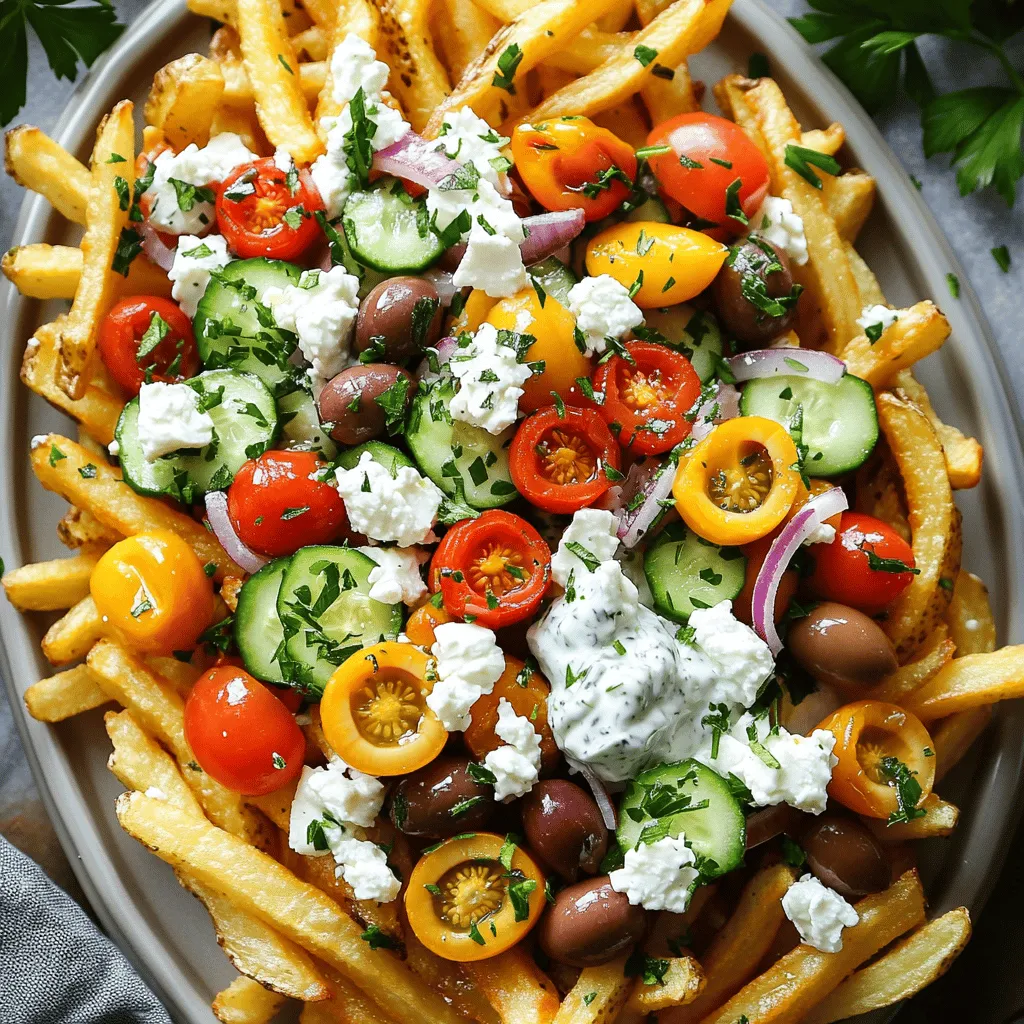Loaded Greek Fries Flavorful and Easy Recipe Guide