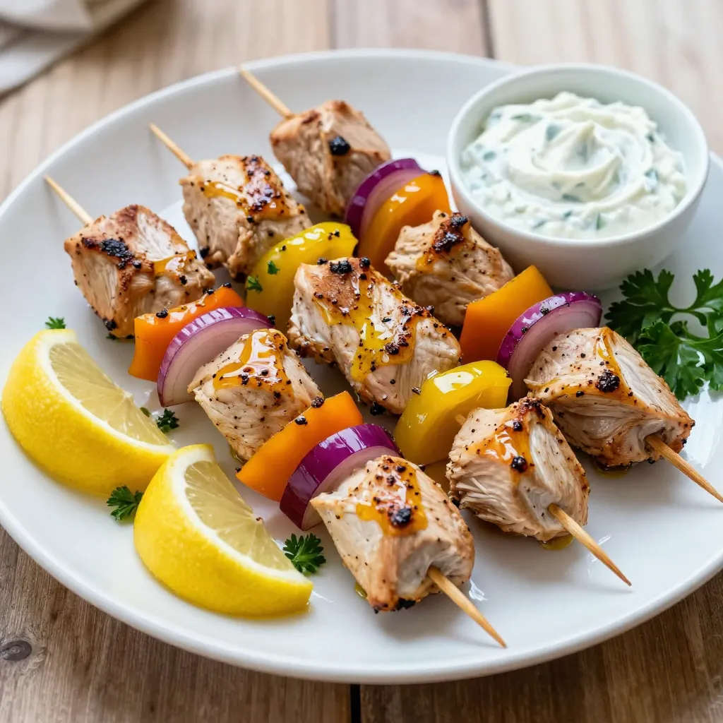 Greek Chicken Kabobs Flavorful and Easy to Make